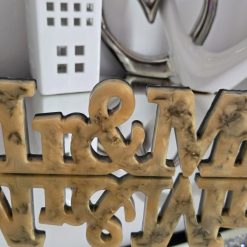 Mr&Mrs Personalised Plaque 3 Mr&Mrs Personalised Plaque 3