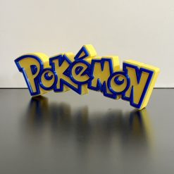 3D Pokémon Gaming Logo Wall Shelf Desk Standing Decorative Console Gift 2