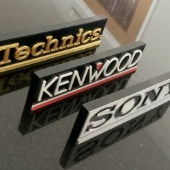 3D Retro Audio Technics - Wall Shelf Desk Display Decoration Dad Man Cave Gift 6 3D Retro Audio Technics - Wall Shelf Desk Display Decoration Dad Man Cave Gift 6