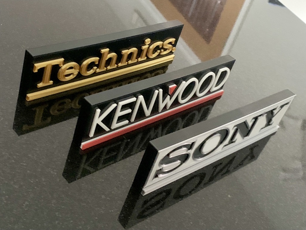3D Retro Audio Technics - Wall Shelf Desk Display Decoration Dad Man Cave Gift 3D Retro Audio Technics - Wall Shelf Desk Display Decoration Dad Man Cave Gift