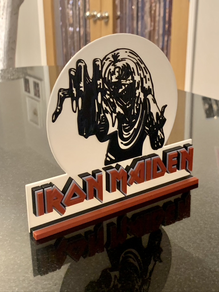 Iron Maiden Eddie Classic Metal Decorative Wall Shelf Desk Man Cave Gift Iron Maiden Eddie Classic Metal Decorative Wall Shelf Desk Man Cave Gift