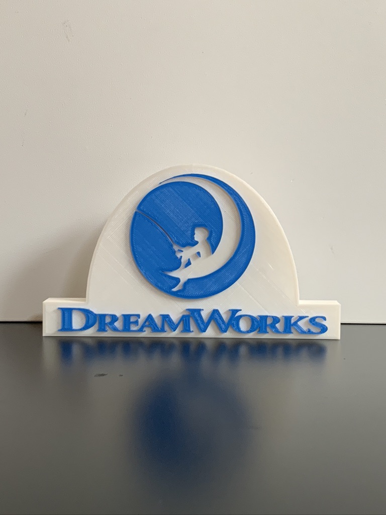 Dreamworks Style Movie Logo Plaque Ideal Autistic Autism ADHD Sensory Gift Dreamworks Style Movie Logo Plaque Ideal Autistic Autism ADHD Sensory Gift