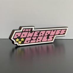 Powerpuff Girls Cartoon 3D Wall / Shelf / Desk Display Decorative Gift