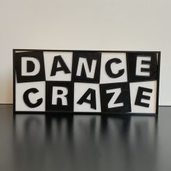 SKA 3D SKA Dance Craze Wall / Shelf Display Art Decoration. Logo Wall Shelf Desk Decorative Plaque Gift 1