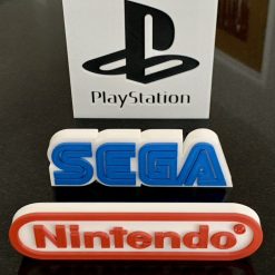 3D PlayStation Computer Console Logo Decorative Wall Shelf Desk Man Cave Gift 3 3D PlayStation Computer Console Logo Decorative Wall Shelf Desk Man Cave Gift 3