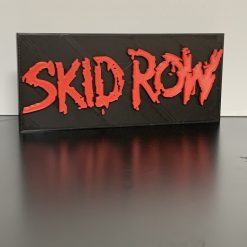 3D Skid Row Rock Wall Shelf Desk Stand Display Decorative Man Cave Gift