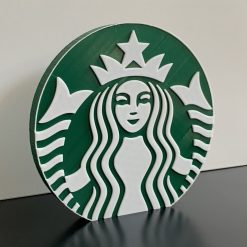 3D Starbucks Coffee Emblem Logo Plaque Ideal Autistic Autism ADHD Sensory Gift 1 3D Starbucks Coffee Emblem Logo Plaque Ideal Autistic Autism ADHD Sensory Gift 1