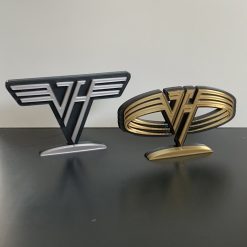 Van Halen Ring Belt Classic Metal Decorative Wall Shelf Desk ManCave Gift 3 Van Halen Ring Belt Classic Metal Decorative Wall Shelf Desk ManCave Gift 3