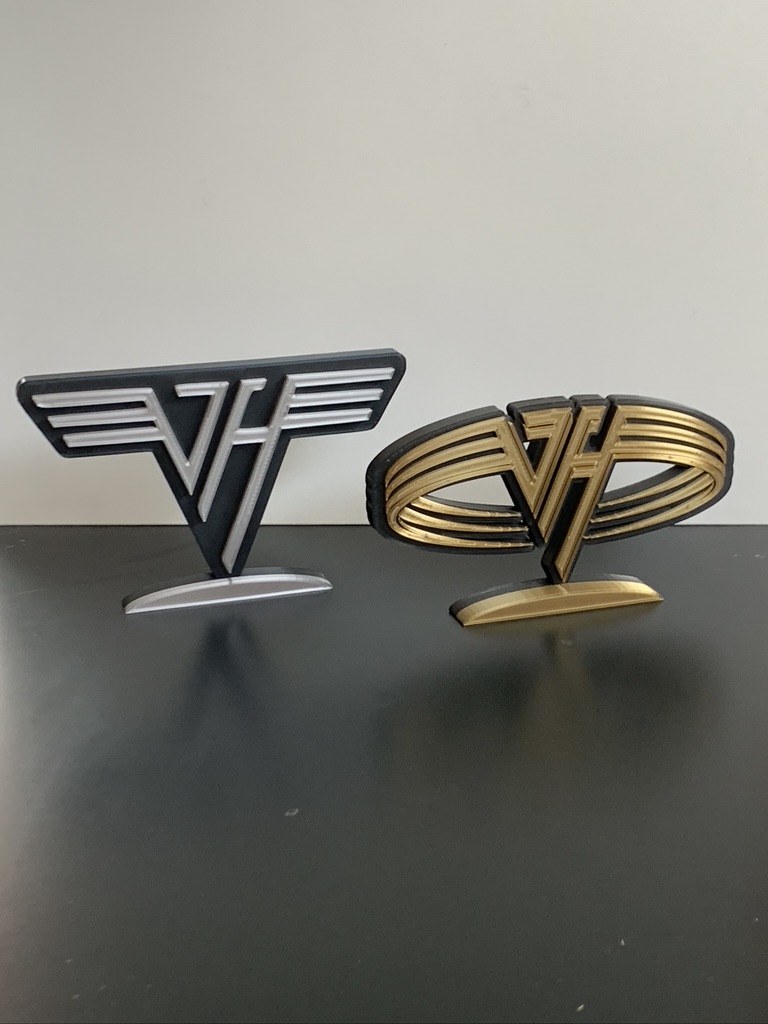 Van Halen Ring Belt Classic Metal Decorative Wall Shelf Desk ManCave Gift Van Halen Ring Belt Classic Metal Decorative Wall Shelf Desk ManCave Gift