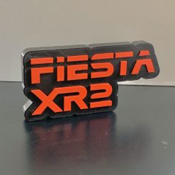 3D Ford Fiesta XR2 Mk1 Wall Shelf Desk Standing Decorative Plaque Gift 1