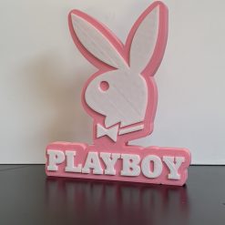 3D Playboy Bunny Emblem Logo Plaque Pink Ideal Autistic Autism ADHD Sensory Gift Silver 6 3D Playboy Bunny Emblem Logo Plaque Pink Ideal Autistic Autism ADHD Sensory Gift Silver 6