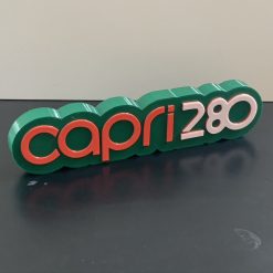 3D Ford Capri 280 Wall Shelf Desk Standing Decorative Plaque Gift