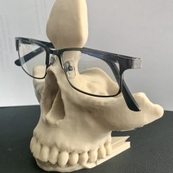 Skull Glasses Sunglasses Holder Stand 3D Printed Bone Effect Men Gifts Man Cave 2