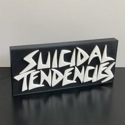 3D Suicidal Tendencies Classic Metal Decorative Wall Shelf Desk ManCave Gift