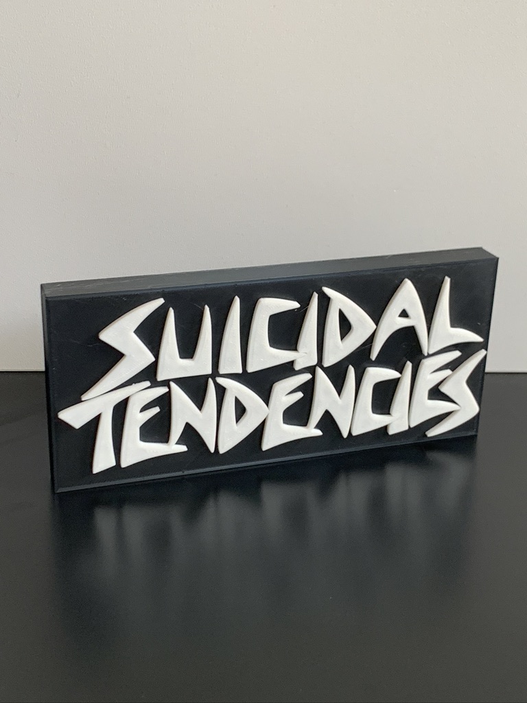 3D Suicidal Tendencies Classic Metal Decorative Wall Shelf Desk ManCave Gift 3D Suicidal Tendencies Classic Metal Decorative Wall Shelf Desk ManCave Gift