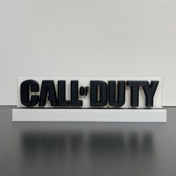3D COD Call OF Duty Gaming Logo Wall Shelf Desk Standing Decorative Xbox Gift