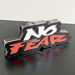 No Fear Logo 3D Wall / Shelf / Desk Display Decorative Gift 3