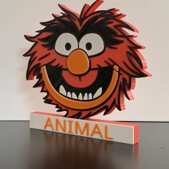 Muppets Animal Drummer Head 3D Wall / Shelf / Desk Display Decorative Dad Man Cave Gift