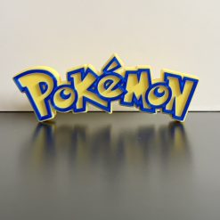 3D Pokémon Gaming Logo Wall Shelf Desk Standing Decorative Console Gift 1
