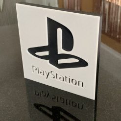 3D PlayStation Computer Console Logo Decorative Wall Shelf Desk Man Cave Gift 2 3D PlayStation Computer Console Logo Decorative Wall Shelf Desk Man Cave Gift 2