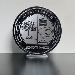 3D Car Mercedes AMG Logo Wall Shelf Desk Standing Decorative Plaque Gift