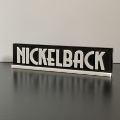 3D Nickelback - Wall / Shelf / Desk Display Self Standing Decorative Man Gift