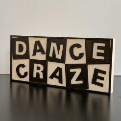 SKA 3D SKA Dance Craze Wall / Shelf Display Art Decoration. Logo Wall Shelf Desk Decorative Plaque Gift 2