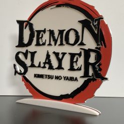 Demon Slayer Logo Wall Shelf Desk Standing Decorative Plaque Gift 2 Demon Slayer Logo Wall Shelf Desk Standing Decorative Plaque Gift 2