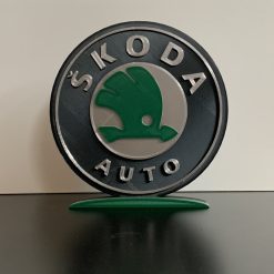 3D Car Skoda Logo Plaque Ideal Autistic Autism ADHD Sensory Gift 1 3D Car Skoda Logo Plaque Ideal Autistic Autism ADHD Sensory Gift 1