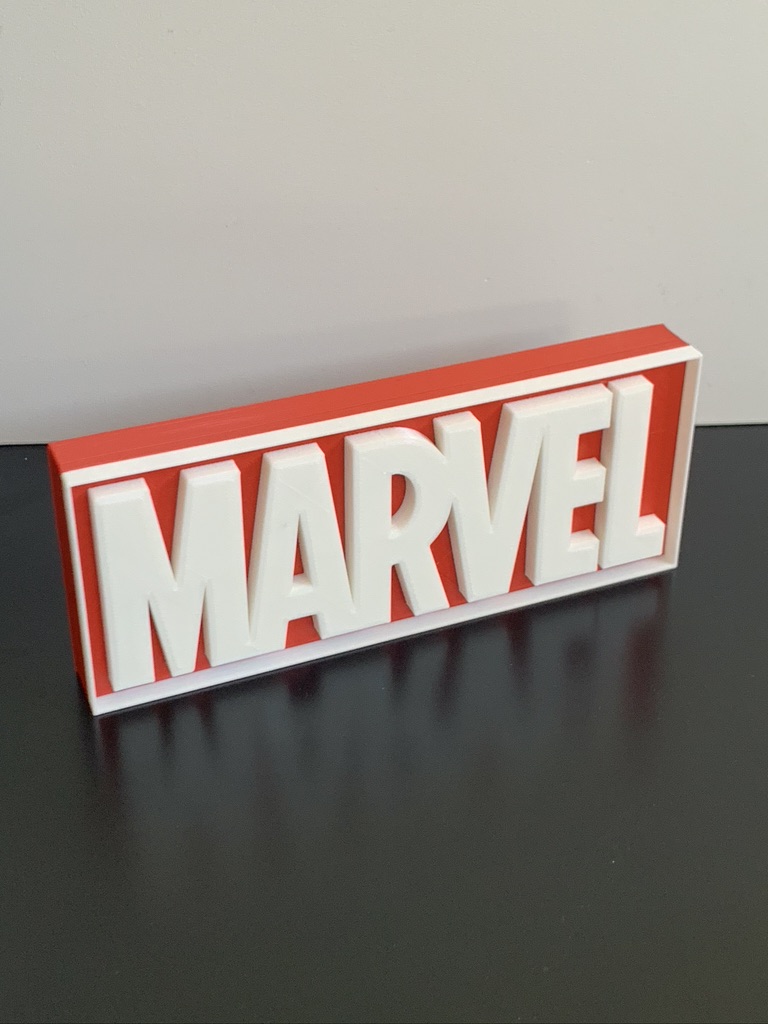Marvel Style Movie Logo Plaque Ideal Autistic Autism ADHD Sensory Gift Marvel Style Movie Logo Plaque Ideal Autistic Autism ADHD Sensory Gift