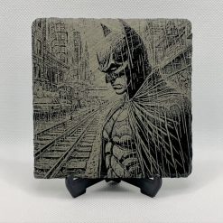 Unique Super Heroes Batman Slate Mat Engraved 4 Coasters & Stand Man Cave Gifts 5 Unique Super Heroes Batman Slate Mat Engraved 4 Coasters & Stand Man Cave Gifts 5