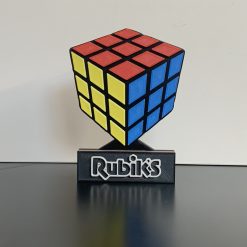 Rubiks Cube 3D Wall / Shelf / Desk Display Decorative 1980s Dad Man Cave Gift