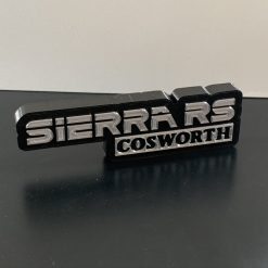 3D Ford Sierra RS Cosworth Wall Shelf Desk Standing Decorative Plaque Gift 1