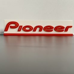3D Pioneer Logo Shelf Desk Standing Display Decorative Man Cave Gift