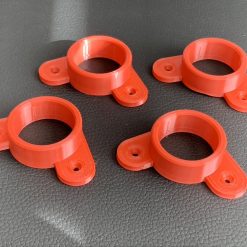 XTool D1 Laser colour coded 3D Printed feet/leg mounts. Set of 4. RED + Screws