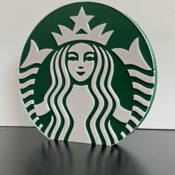 3D Starbucks Coffee Emblem Logo Plaque Ideal Autistic Autism ADHD Sensory Gift 2 3D Starbucks Coffee Emblem Logo Plaque Ideal Autistic Autism ADHD Sensory Gift 2