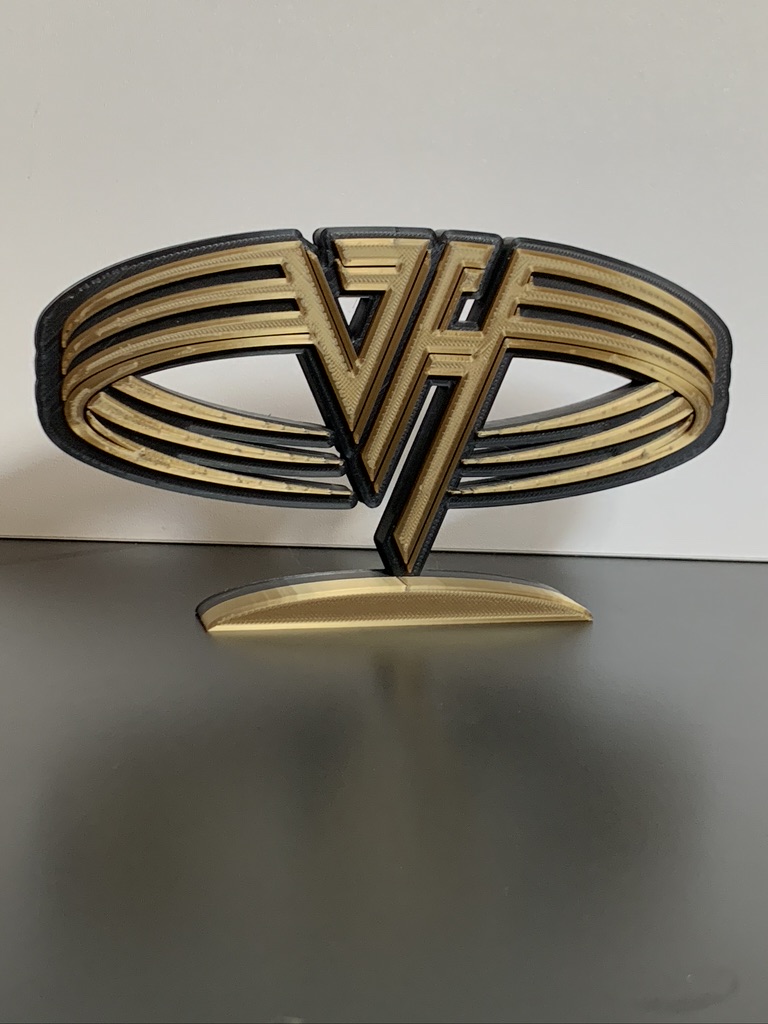 Van Halen Ring Belt Classic Metal Decorative Wall Shelf Desk ManCave Gift Van Halen Ring Belt Classic Metal Decorative Wall Shelf Desk ManCave Gift