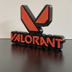 3D Valorant Gaming Logo Wall Shelf Desk Standing Decorative Console Gift 3