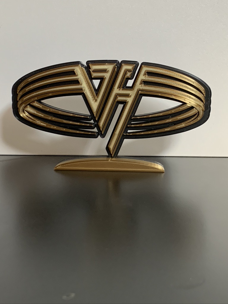 Van Halen Ring Belt Classic Metal Decorative Wall Shelf Desk ManCave Gift Van Halen Ring Belt Classic Metal Decorative Wall Shelf Desk ManCave Gift