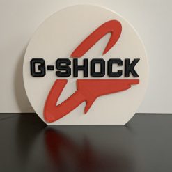 Casio G-Shock Style Logo Gift Decorative Desk Shelf Standing Plaque 3d Printed 1 Casio G-Shock Style Logo Gift Decorative Desk Shelf Standing Plaque 3d Printed 1