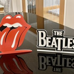 3D Rolling Stones Rock Wall / Shelf / Desk Display Decoration Dad Man Cave Gift 2 3D Rolling Stones Rock Wall / Shelf / Desk Display Decoration Dad Man Cave Gift 2