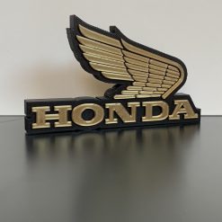 Honda Goldwing badge logo emblem 3D Wall / Shelf / Desk Display Decorative Dad Man Cave biker Gift 1