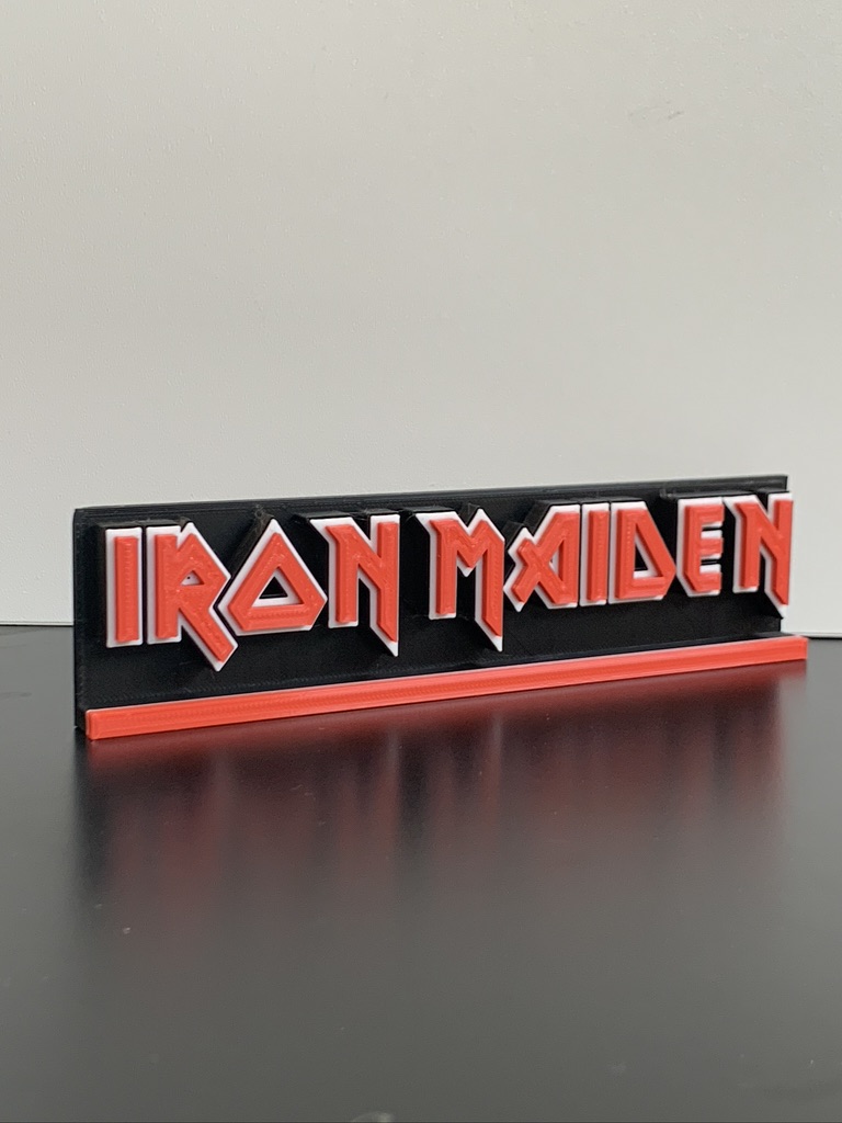3D Iron Maiden Rock Red - Wall Shelf Desk Standing Display Decorative Man Cave Gift 3D Iron Maiden Rock Red - Wall Shelf Desk Standing Display Decorative Man Cave Gift