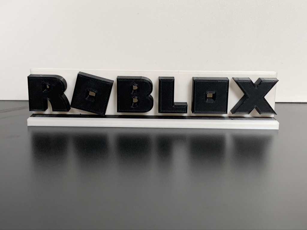 3D Roblox Gaming Logo Wall Shelf Desk Standing Decorative Xbox Console Gift 3D Roblox Gaming Logo Wall Shelf Desk Standing Decorative Xbox Console Gift