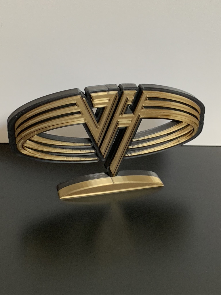 Van Halen Ring Belt Classic Metal Decorative Wall Shelf Desk ManCave Gift Van Halen Ring Belt Classic Metal Decorative Wall Shelf Desk ManCave Gift