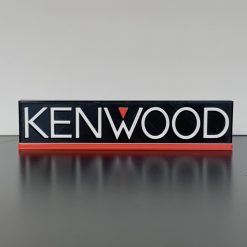 3D Retro Audio Kenwood Wall Shelf Desk Standing Display Decorative Man Cave Gift