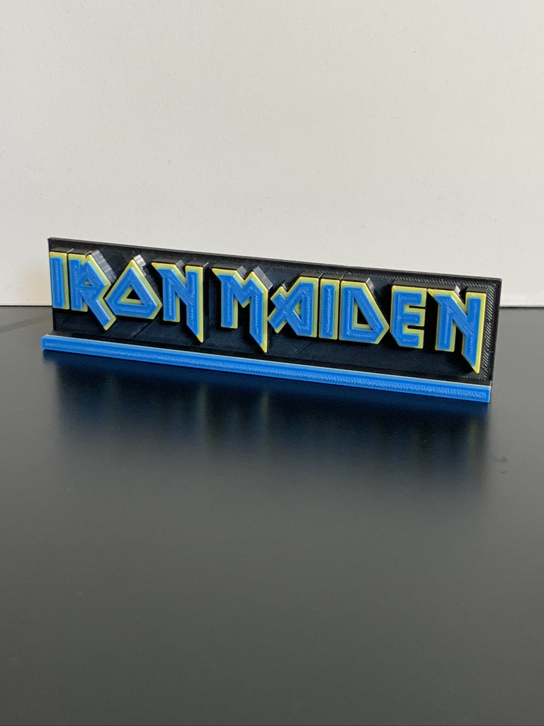3D Iron Maiden Rock Red - Wall Shelf Desk Standing Display Decorative Man Cave Gift 3D Iron Maiden Rock Red - Wall Shelf Desk Standing Display Decorative Man Cave Gift