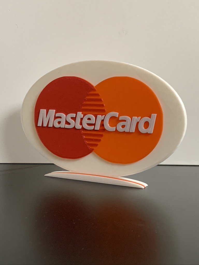Mastercard Style Logo plaque Ideal Autistic Autism ADHD Sensory Gift Mastercard Style Logo plaque Ideal Autistic Autism ADHD Sensory Gift