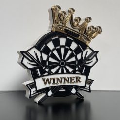 Darts match winner Gambling Style plaque Ideal game trophy award entertainment Gift 2