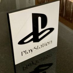 3D PlayStation Computer Console Logo Decorative Wall Shelf Desk Man Cave Gift 1 3D PlayStation Computer Console Logo Decorative Wall Shelf Desk Man Cave Gift 1
